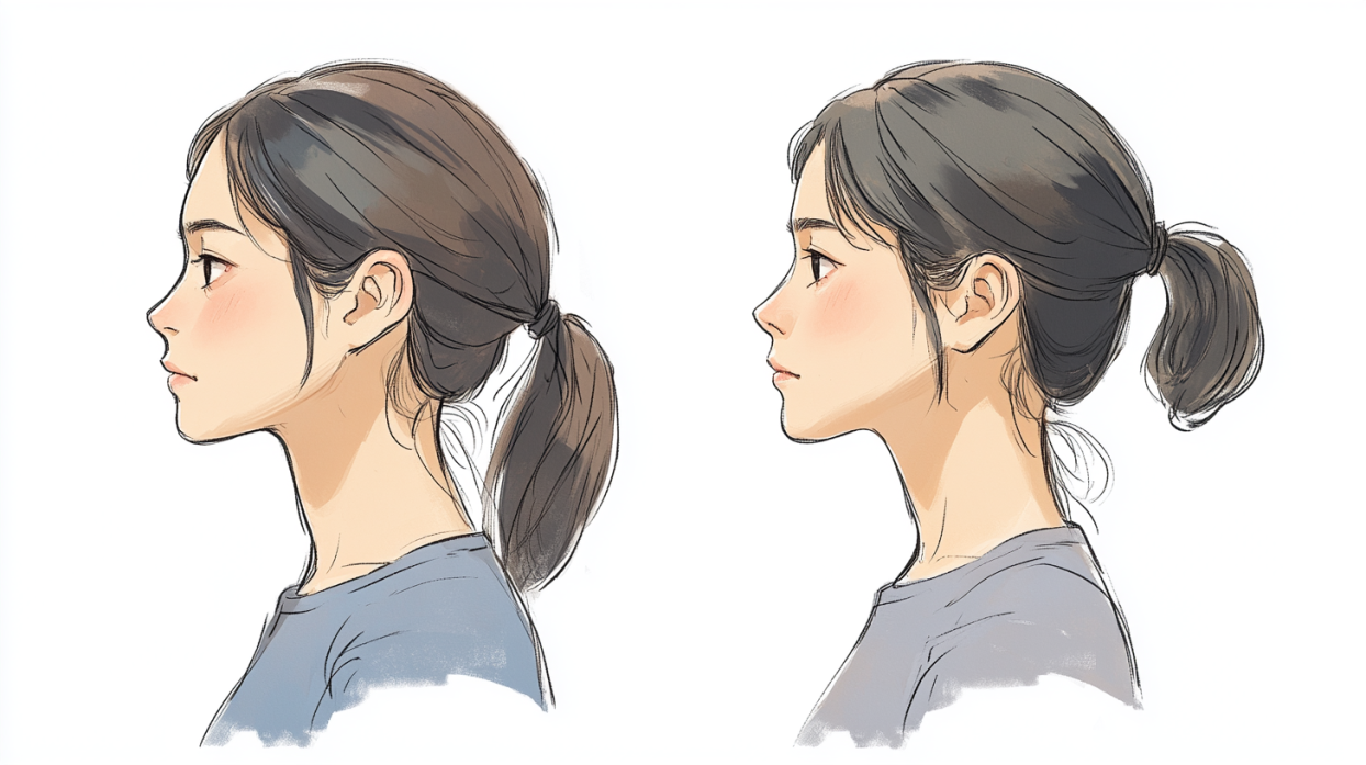 若く見える人と老けて見える人の差